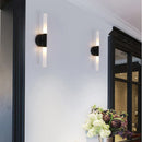 Axyaa Nordic Gold Wall Lamps: Black Metal, Indoor Up-Down Lighting for Bedroom, Bathroom Mirror and Home Decor