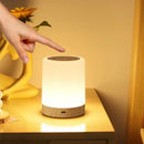 Axyaa RGB Touch Sensor Night Lamp: Portable USB Rechargeable Dimmable RGB Table Light