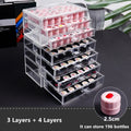 Axyaa Nail Art Storage Box Drawer Organizer for Nail Decoration & Polish