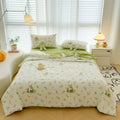 Axyaa Washed Cotton All Season Comforter for Single Double Bed