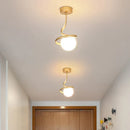 Axyaa Modern Nordic LED Ceiling Light for Bedroom Living Cloakroom Corridor