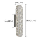 Axyaa Crystal Wall Lamp Modern Living Bedroom Sconce Fixture Lumina