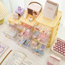 Axyaa Acrylic Drawer Organizer Set for Desk Stationery and Hair Accessories