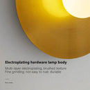 Axyaa Glass Ball LED Wall Lamp - Modern Minimalist Japanese Style for Living Room