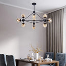Axyaa Magic Bean Chandelier: Modern Glass Bubble Ball Lighting for Home Décor