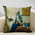 Elegant Axyaa 45x45cm Print Cushion Cover for Home, Hotel, Office Décor