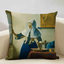 Elegant Axyaa 45x45cm Print Cushion Cover for Home, Hotel, Office Décor