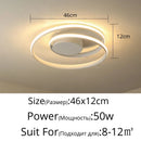 Axyaa Modern Linear LED Ceiling Lamp for Home Indoor Decor