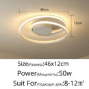 Axyaa Modern Linear LED Ceiling Lamp for Home Indoor Decor, Bedroom, Living Room.