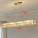 Axyaa Crystal Chandelier Pendant Light for Luxury Living Room and Bedroom