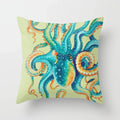 Axyaa Psychedelic Octopus Print Pillowcase - Home Decor