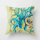 Axyaa Psychedelic Octopus Print Pillowcase - Home Decor