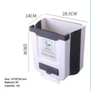 Axyaa Hanging Kitchen Trash Can - Creative Storage Solution for Cabinets