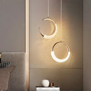 Axyaa Nordic Crystal Oval LED Chandelier - Interior Lighting & Home Decor