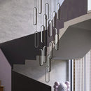 Axyaa Modern Living Room Chandeliers LED Ceiling Lamp Hanging Lights