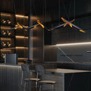 Axyaa Modern Bar Chandelier Pendant Light for Home, Living Room, Hotel Lighting