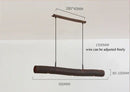 Axyaa Bamboo Tea Room LED Chandelier - Creative & Personalized Bar Table Lamp