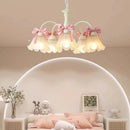 Axyaa Pink Bow Eye Protection Ceiling Pendant Lamp