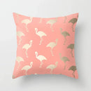 Axyaa Flamingo Pattern Cushion Cover 45*45cm