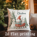 Christmas Animal Holiday Pillows Pattern Cushion Cover for Sofa Bedroom Car - Axyaa