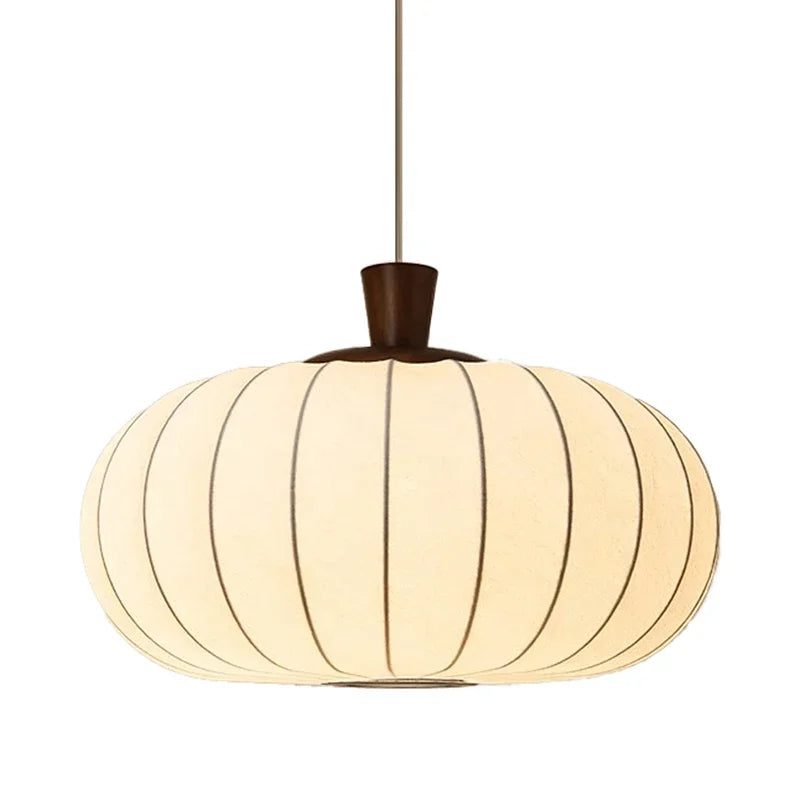 Axyaa Wabi Sabi Retro Chandelier Silk Pendant Light for Living Room and Restaurant