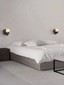 Axyaa Marble Spotlight Wall Lamp - Nordic Italian Minimalist Bedroom Desk Light