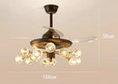Axyaa Kids Bedroom Ceiling Fan with Remote Control and LED Light