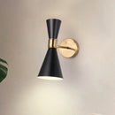 Axyaa Nordic Iron Wall Lamp Black White LED Up Down Light