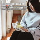 Axyaa Clip-On LED Reading Light: Rechargeable, Dimmable, Portable Desk Lamp