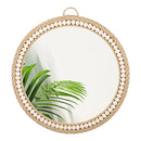 Axyaa Nordic Hand-Woven Decorative Wall Mirror