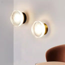 Axyaa Glass LED Wall Lamp for Modern Home Decor Lighting