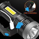 Axya Rechargeable LED Work Light: Waterproof, Super Bright Torch & Lantern