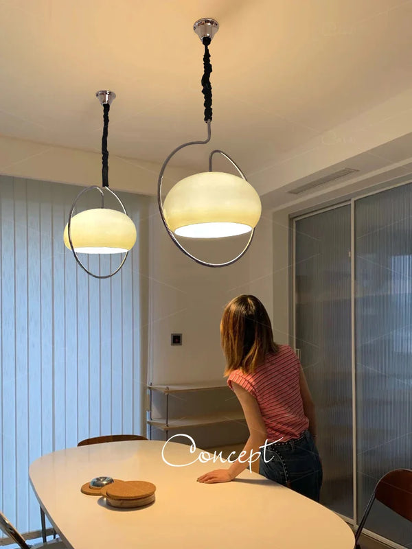 Cream Wind Lighting Axya Bauhaus Pendant Lamp