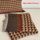 Axyaa Four-Layer Gauze Fringed Blanket - Summer Cool Quilt