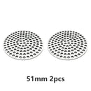 Axyaa Coffee Filter Screen 51/53/58mm Reusable Heat Resistant Mesh for Espresso Machine