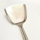 Axya Stainless Steel Turner with Wooden Handle - Kitchen Utensil Set