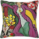 Vibrant Figures Pattern Pillow Covers by Axyaa - Ideal for Sofa, Bedroom, Car