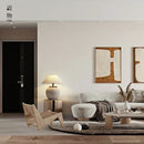 Axyaa Silent Style Pottery Living Room Lamp - Neo Chinese Designer Bedroom Table Lamp