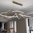 Axyaa Modern LED Pendant Light Chandeliers for Living and Dining Room