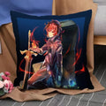 Genshin Impact Anime Pillowcase Cushion Cover 45x45 for Sofa - Axyaa