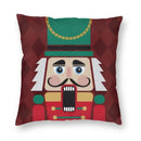 Axyaa Nutcracker Doll Print Sofa Cushion Cover - Home Decoration & Party Bedding