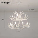 Axyaa Antler Resin Deer Horn Pendant Chandelier - Home Decor Lamp