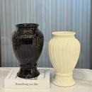 Axyaa French Style Ceramic Vase for Elegant Living Room Decor