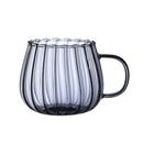Axyaa Pumpkin Glass Cups - 400ml High Borosilicate Coffee Tea Drinkware