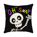 Axyaa Halloween Skull Pumpkin Head Cartoon Pillow Horror Ghosts Trick or Treat
