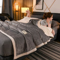 Axyaa Plush Triple-Layered Warm Blanket for Autumn/Winter