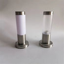 Axyaa Stainless Steel LED Path Lights - Black Silver Decorative Garden Lighting