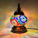 Turkish Mosaic Light Material Package Table Lamp - Axyaa Handmade Glass Gift