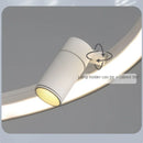Axya Circular Spotlight Chandelier for Home Living Room Bedroom Kitchen Dining Table