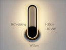 Axyaa Rotating Bedside Wall Sconce for Bedroom and Living Room